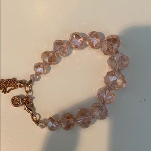 Ted baker rose gold pink bracelet